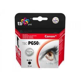 Inkoustová náplň TB Canon PG-50B (TBC-PG50B) černá