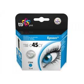 Inkoustová náplň TB Epson T0442C (TBE-D45CY) modrá