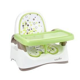 Jídelní židlička Babymoov Compact Seat bílá/zelená/hnědá