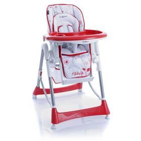 Jídelní židlička Babypoint Fábula červená