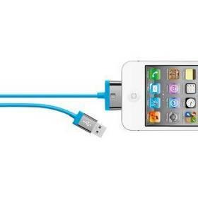 Kabel Belkin 30-pin MIXIT pro Apple, 2m (F8J041cw2m-BLU) modrý