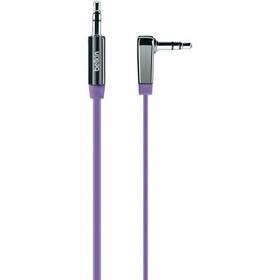 Kabel Belkin audio Jack 3,5mm MIXIT pravoúhlý, 0,9m (AV10128cw03-PUR) fialový
