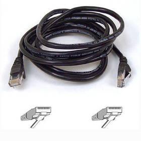 Kabel Belkin Patch CAT5E, 3m (A3L791b03M-BLKS) černý