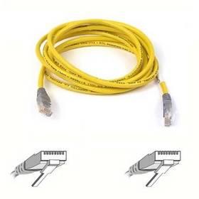 Kabel Belkin Patch CAT5E křížený,10m (F3X126b10M) šedý/žlutý