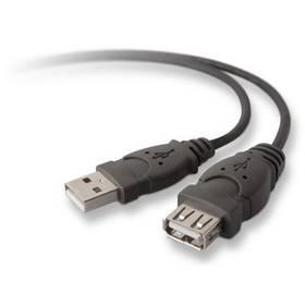 Kabel Belkin USB 2.0 A - A, 1.8m (F3U153cp1.8MWHT) bílý