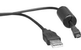 Kabel Nikon UC-E6 USB pro V1/D5100/P7100/P510-P300/AW100/S100/S1200pj/S4300-S2600/L120/L23 černý