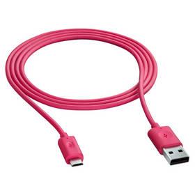 Kabel Nokia CA-190CD USB - micro USB (02731X0) růžový