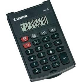 Kalkulačka Canon AS-8 (4598B001) černá