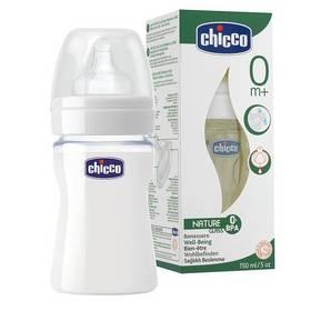 Kojenecká láhev Chicco sklo 150 ml, silik.d., 0+