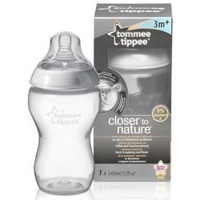 Kojenecká láhev Tommee Tippee C2N, 1ks 340ml, 3+m