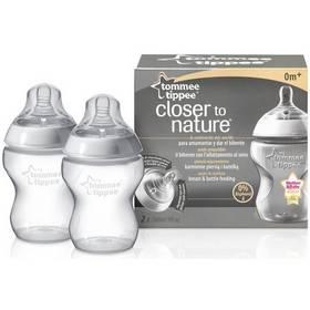 Kojenecká láhev Tommee Tippee C2N, 2ks 260ml, 0+m