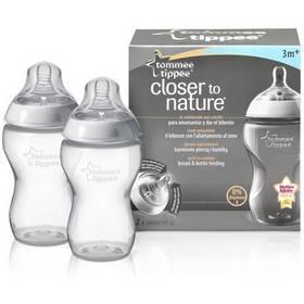 Kojenecká láhev Tommee Tippee C2N, 2ks 340ml, 3+m