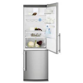 Kombinace chladničky s mrazničkou Electrolux EN3853AOX stříbrná/nerez