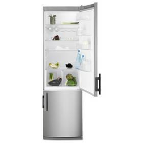 Kombinace chladničky s mrazničkou Electrolux EN4000AOX šedá