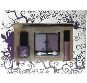 Kosmetika Makeup Trading Purple Set 1,6g Eye Pencil + 3g Lipgloss + 2x 3,2g Eyeshadows + 15ml Nail Polish