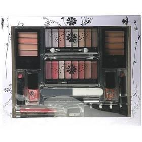 Kosmetika Makeup Trading Shadow Set Violett 12g Eyeshadow + 6g Lipstick + 12ml Nail Polish + 9,6g Lipgloss + 12g Rouge + 12ml Nail Polish + 1,2g Lipliner +1,2g Eyepencil + 10ml Mascara + Access.