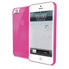 Kryt na mobil Celly Gelskin pro Apple iPhone 5, silikonový (GELSKIN185P) růžový