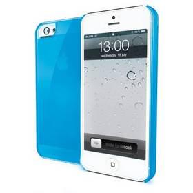 Kryt na mobil Celly Gelskin pro Apple iPhone 5, silikonový modrý