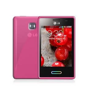 Kryt na mobil Celly Gelskin pro LG Optimus L3 II (GELSKIN309P) růžový
