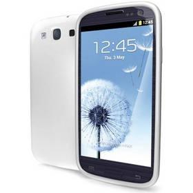 Kryt na mobil Celly Gelskin pro Samsung Galaxy S III bílý