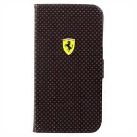 Kryt na mobil Ferrari Book New Challenge flip pro Samsung Galaxy S4 (i9505) (315477) černý