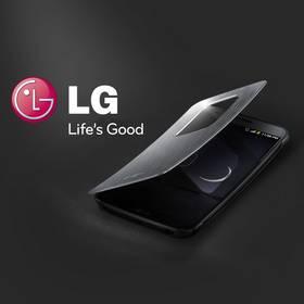 Kryt na mobil LG Quick Window S-view flip pro Flex (CCF-320G.AGEUTS) černý (rozbalené zboží 8214030448)