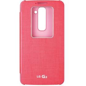 Kryt na mobil LG Quick Window S-view flip pro G2 (CCF-240G.AGEUPK) růžový