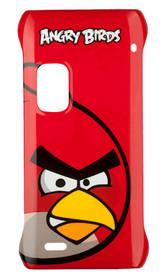 Kryt na mobil Nokia CC-5001 Angry Birds pro Nokia E7 (02727J1) červený