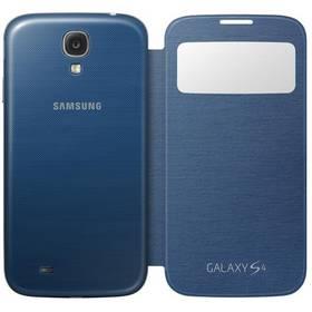 Kryt na mobil Samsung EF-CI950BLEG flip S-view pro Galaxy S4 (i9505) (EF-CI950BLEGWW) modrý