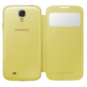 Kryt na mobil Samsung EF-CI950BYEG flip S-view pro Galaxy S4 (i9505) (EF-CI950BYEGWW) žlutý
