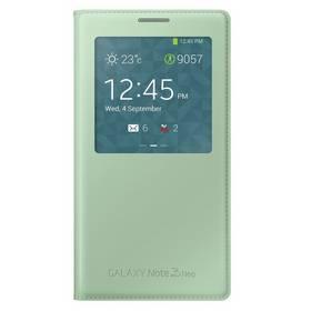 Kryt na mobil Samsung EF-CN750BM flip S-view pro Galaxy Note 3 Neo (N7505) - mint (EF-CN750BMEGWW)