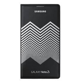 Kryt na mobil Samsung EF-EN900BB  flip Wallet Nicolas Kirkwood pro Galaxy Note 3 (N9005) (EF-EN900BBEGWW) černý/bílý