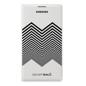 Kryt na mobil Samsung EF-EN900BW flip Wallet Nicolas Kirkwood pro Galaxy Note 3 (N9005) (EF-EN900BWEGWW) černý/bílý