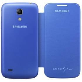 Kryt na mobil Samsung EF-FI919BC flip pro Galaxy S4 mini (i9195) (EF-FI919BCEGWW) modrý