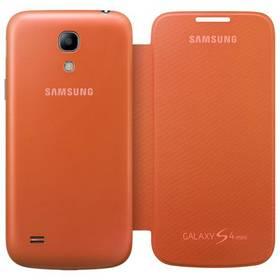Kryt na mobil Samsung EF-FI919BO flip pro Galaxy S4 mini (i9195) (EF-FI919BOEGWW) oranžový