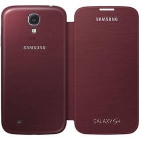 Kryt na mobil Samsung EF-FI950BREG flip pro Galaxy S4 (i9505) (EF-FI950BREGWW) červený (Náhradní obal / Silně deformovaný obal 8214033631)