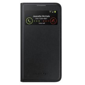 Kryt na mobil Samsung EF-MI950BB flip S-view pro Galaxy S4 (i9505) (EF-MI950BBEGWW) černý