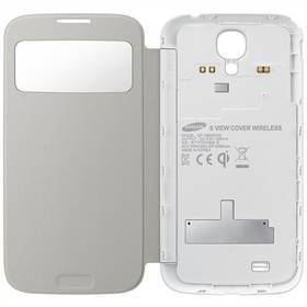 Kryt na mobil Samsung EF-TI950BWEG flip S-view pro Galaxy S4 (i9505) (EF-TI950BWEGWW) bílý