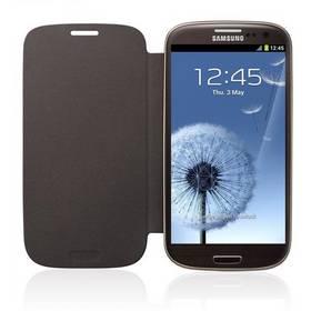 Kryt na mobil Samsung EFC-1G6FAE flip pro Galaxy S III (i9300) (EFC-1G6FAECSTD) hnědý