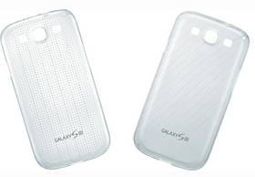 Kryt na mobil Samsung EFC-1G6SBEC pro Galaxy S III (i9300) (EFC-1G6SBECSTD) bílý (Náhradní obal / Silně deformovaný obal 4786002872)