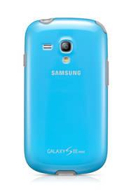 Kryt na mobil Samsung EFC-1M7BLE pro Galaxy S III mini (i8190) (EFC-1M7BLEGSTD) modrý