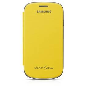 Kryt na mobil Samsung EFC-1M7F flip pro Galaxy S III mini (i8190) (EFC-1M7FYEGSTD) žlutý