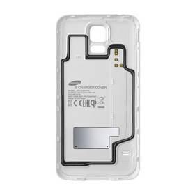 Kryt na mobil Samsung EP-CG900IB Wireless pro Galaxy S5 (SM-G900), nabíjecí (EP-CG900IWEGWW) bílý