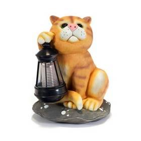 Lampa solární VTP 0910570 - kočka