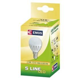 LED žárovka EMOS LED-S5 G45/E14 WW