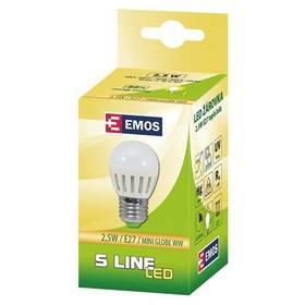 LED žárovka EMOS LED-S5 G45/E27 WW