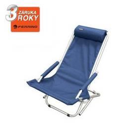 Lehátko Ferrino polohovatelné RELAX modré