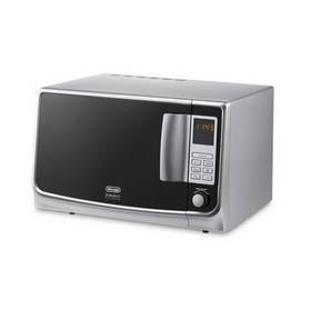 Mikrovlnná trouba DeLonghi MW30F stříbrná