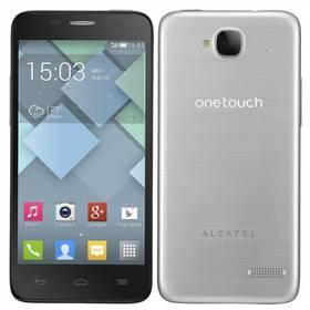 Mobilní telefon ALCATEL ONETOUCH Idol Mini 6012D Dual Sim (6012D-2CALCZ1) stříbrný
