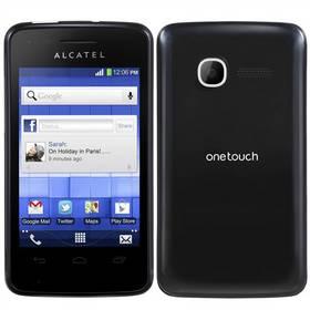 Mobilní telefon ALCATEL ONETOUCH T´Pop 4010D Dual Sim - Bluish black (4010D-2CALCZ1-S-40)